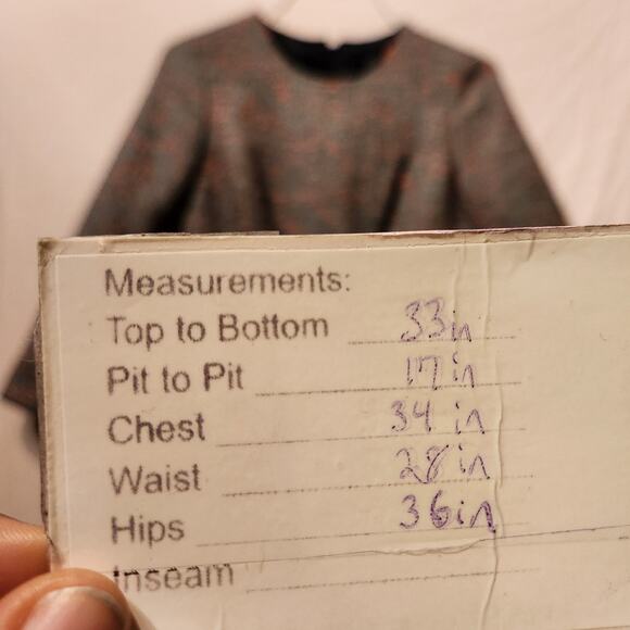 J.Crew Sz 2 Tweed Gray Pink Career Dress Lined Dress Professional Modest Church - Picture 8 of 10